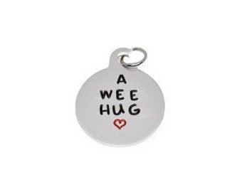 A WEE HUG Keepsake Key Ring Gift | Thoughtful Gift | Small Gift | Scottish Gift | Letterbox Gift | Scotland | Key Chain | Thank You Gift