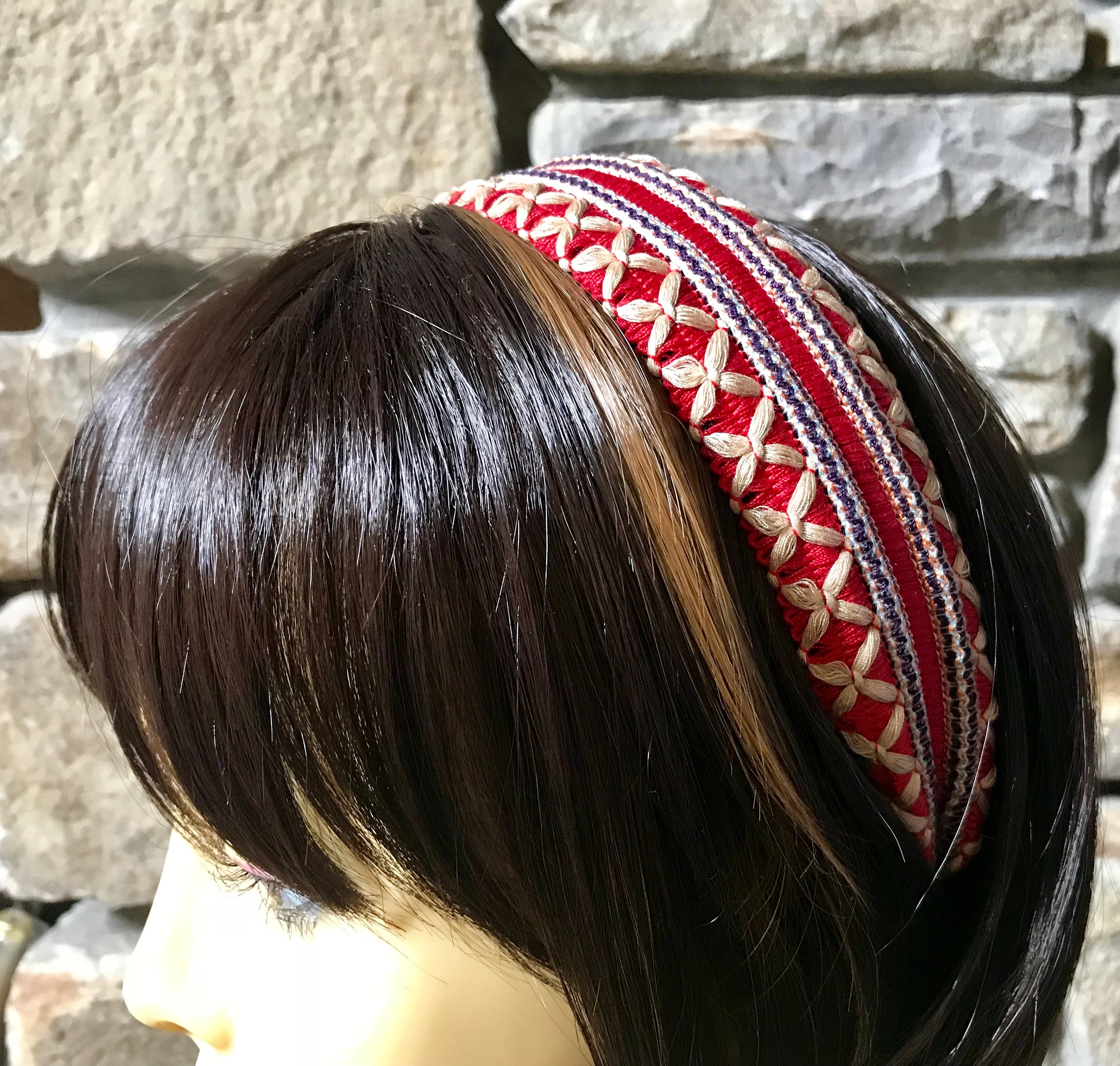 Authentic Anthropologie Embellished Headband. Never Worn. Urban Chic Wrap Headband by Anna Zuckerman main image 2