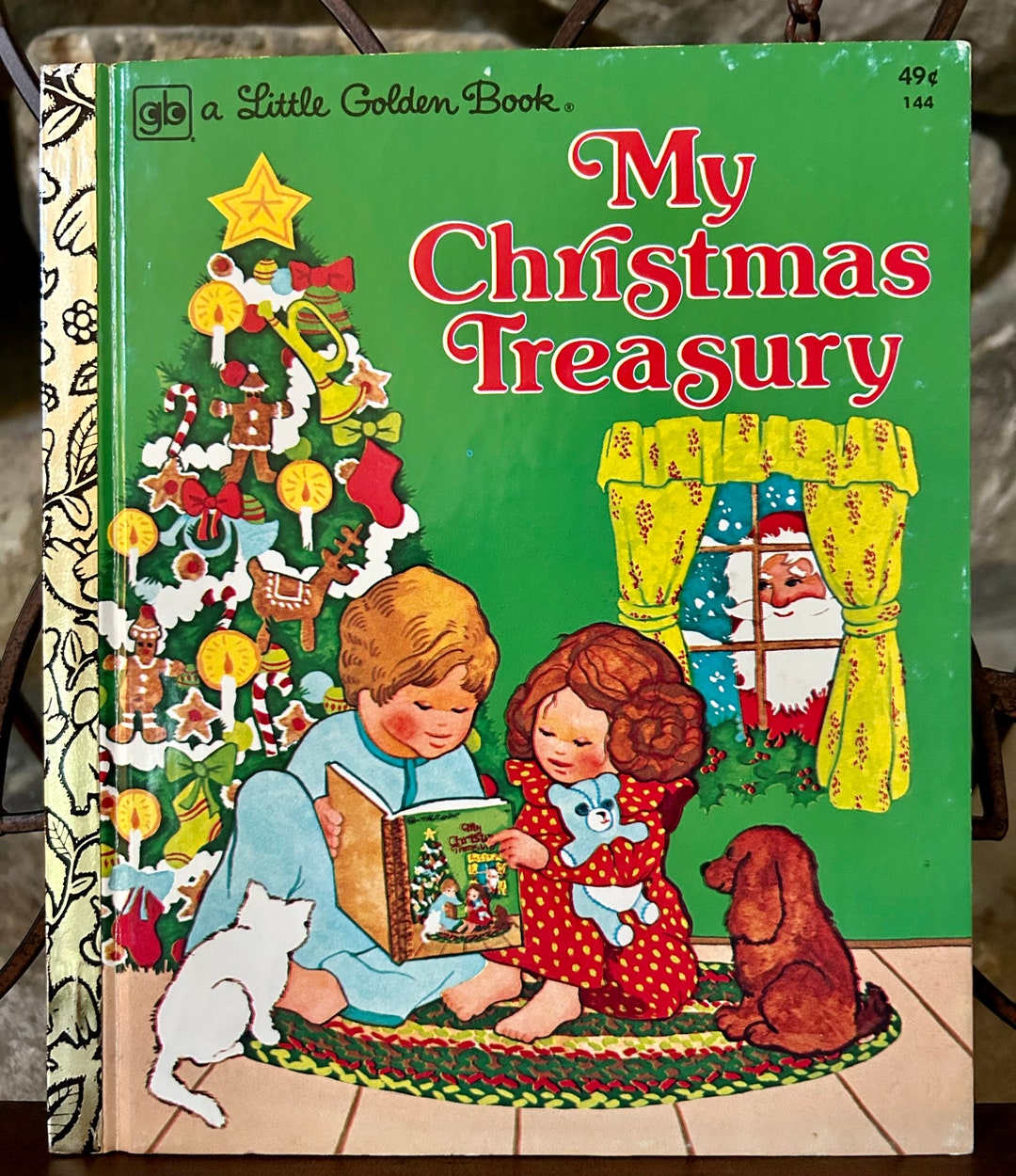 1976 Little Golden Book My Christmas Treasury Vintage 1970s Etsy