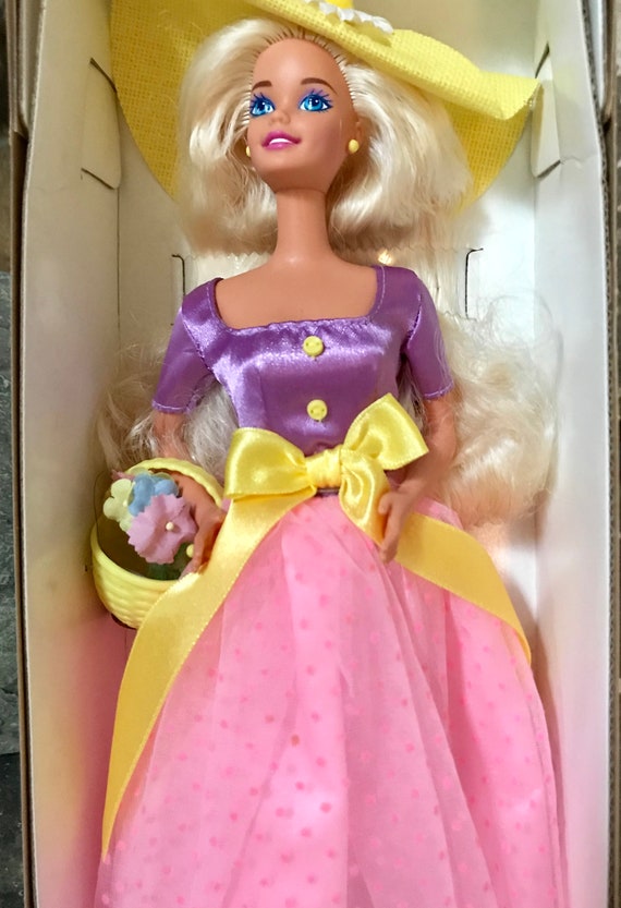 avon spring blossom barbie value