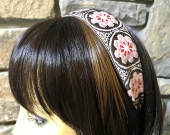NEW Anthropologie FREE PEOPLE  Headband Hair Festival Lace Mint Flower