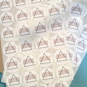 Round Custom Stickers, Custom Image Sticker, Business Logo Stickers ...