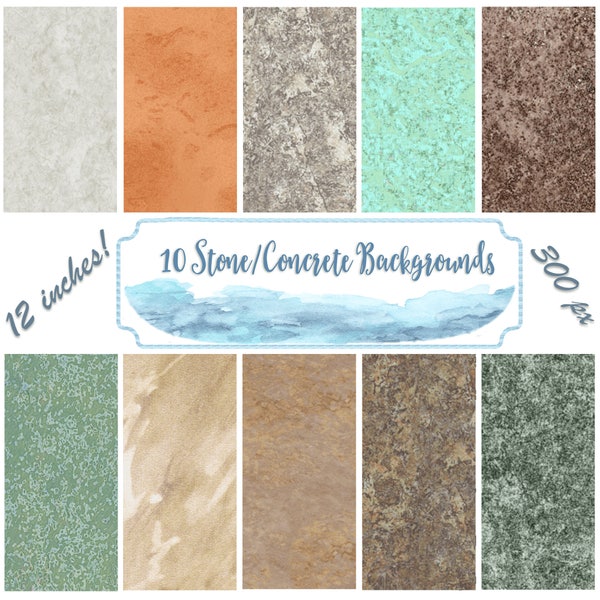 Stone Concrete Backgrounds, Stone Textures backgrounds, sidewalk pavement, digital sheets, digital paper, collage paper, commercial clipart