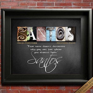 Last Name Family Gift, Families are like branches of a tree ... Your name doesn&#39;t determine who you are ... Name Quote,