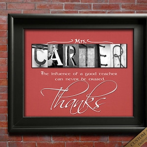 Regalo de agradecimiento para el maestro, regalo de agradecimiento para el maestro, cita para el maestro, estudiante maestro, regalo para el maestro de fin de año, regalo único para el maestro JPG