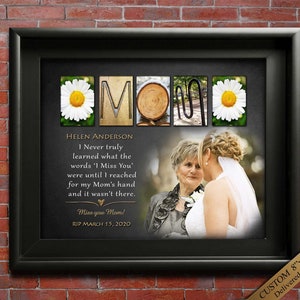 Memorial Gift Mom Memorial Gift For Mum, Loss of Mom Sympathy Gift for loss of Mom Memorial In memory of Mom Losing Mum Mother Memorial Gift