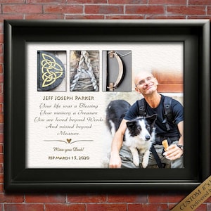 Memorial Gift Dad Memorial Gift For Dad, Loss of Dad Sympathy Gift for loss of Dad In memory of Dad Losing Dad Father Papa Memorial Gift