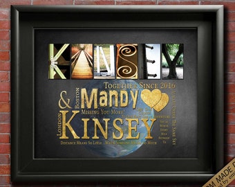 Relationship Gift for Boyfriend, Gifts for Girlfriend Valentines Day Long Distance Couple