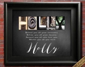 Custom Name Gifts, Unique Meanings | Any Name A-Z | Birthday Gift Artwork Ideas | Friends Family