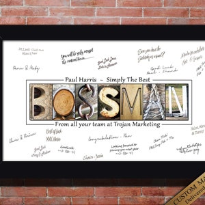 Boss Man Gift Boss Gifts for Men Boss Gift for Office Boss Gift Ideas for  Birthday 2023 Boss Day Leaving Retirement Farewell from Coworkers -  Stunning Gift Store