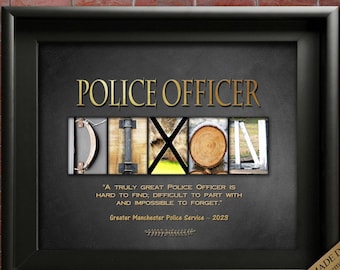 Police Officer Gifts for Police Retirement Gift, Police Graduation Gifts,  Police Chief, Military Police Officer Gifts for Men Women DIGITAL 