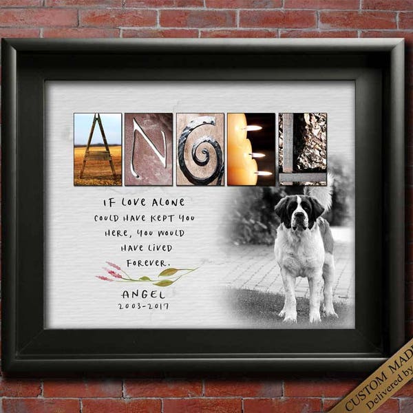 Pet Loss gift ideas for Pet Loss Sympathy, Loss of a Pet gift for Loss of Pet gift ideas Fur Baby, Custom Pet Loss Personalized Pet