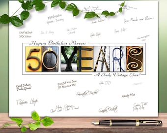 Happy 50th Birthday Ideas Custom Made 1976 Poster Sign 50 Years Old Dad Friend
