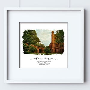 College Venue Graduation Portrait Gift