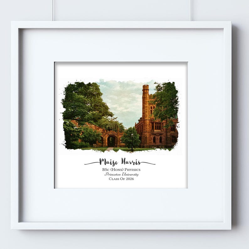 College Venue Graduation Portrait Gift