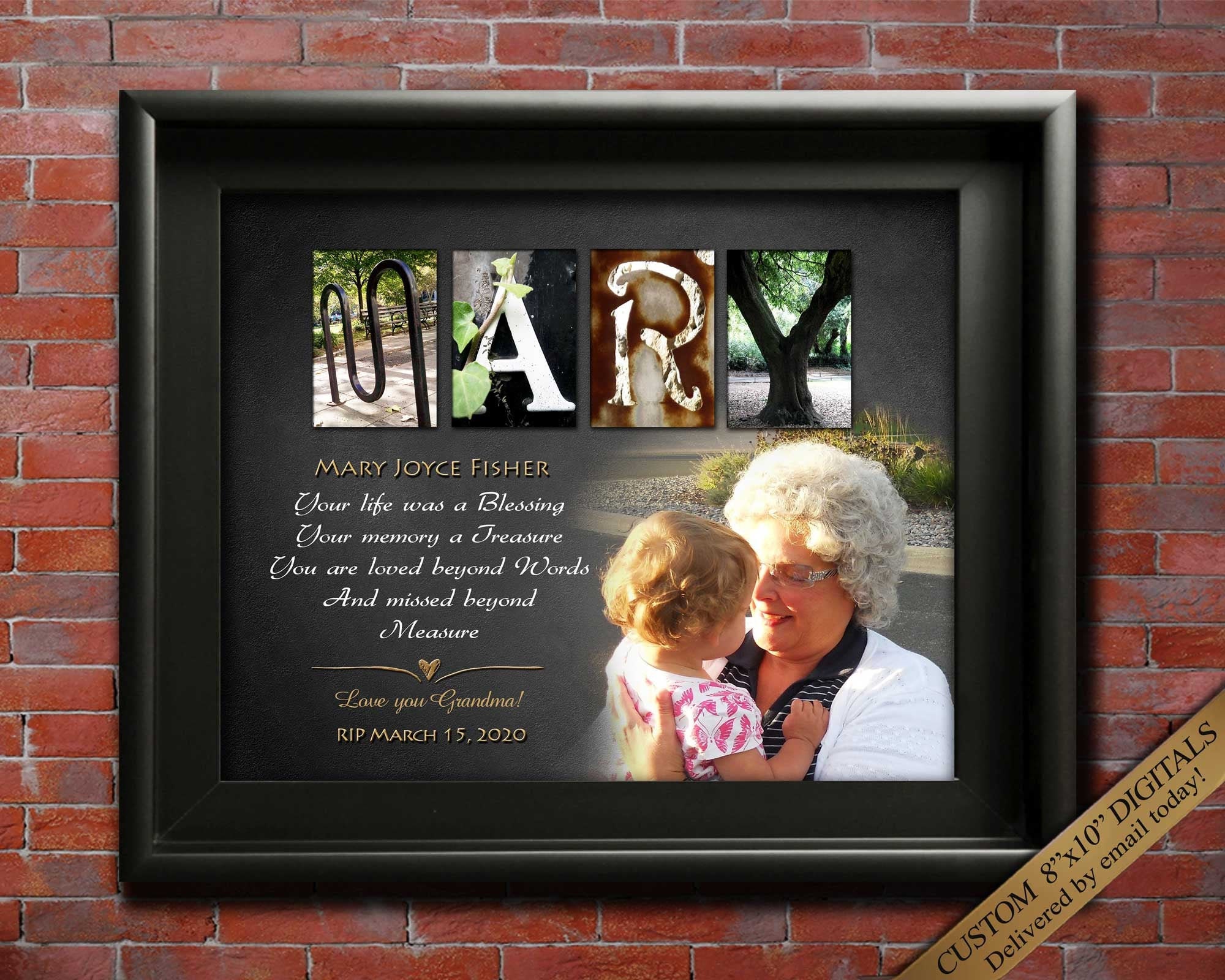 Memorial Gift Grandma Memorial Gift for Grandma Loss of - Etsy Australia