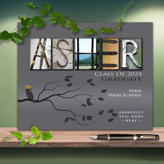 Personalized College Graduation Gift 2026 For Her Graduate Gifts For Him, Decoration Sign Decor