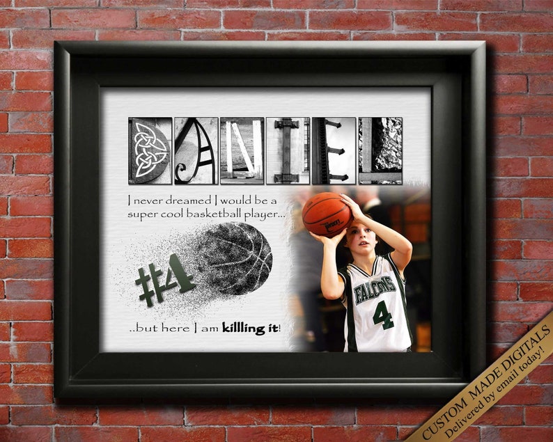 Basketball Player Gift Ideas Basketball Award Youth Etsy