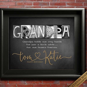 Custom Gift for special Grandpa for Christmas Birthday custom made with choice or quotes.
Only the best dads get promoted to grandpa.
I'm as lucky as can be the best grandpa belongs to me.