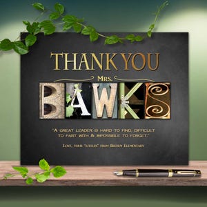 Gift for Teacher  Boss's Day