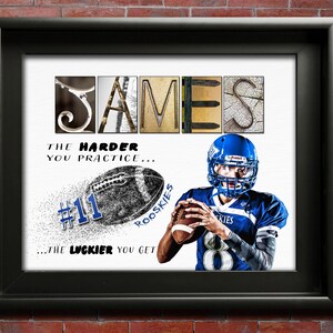 Football Player Senior Night Gifts Awards