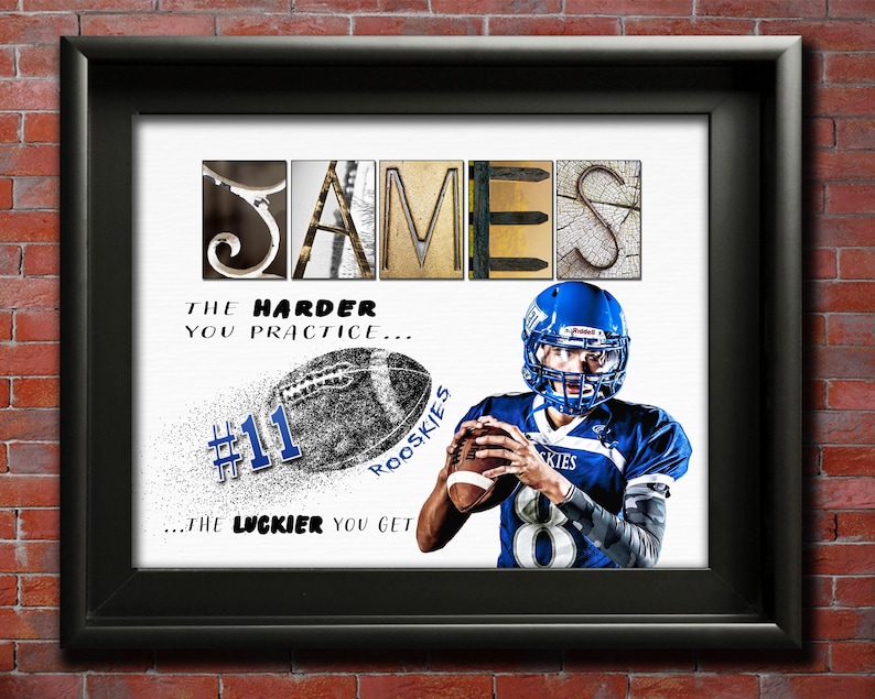 Football Player Senior Night Gifts Awards