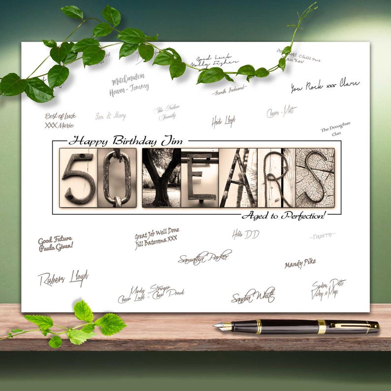 50th Birthday Gift for Men