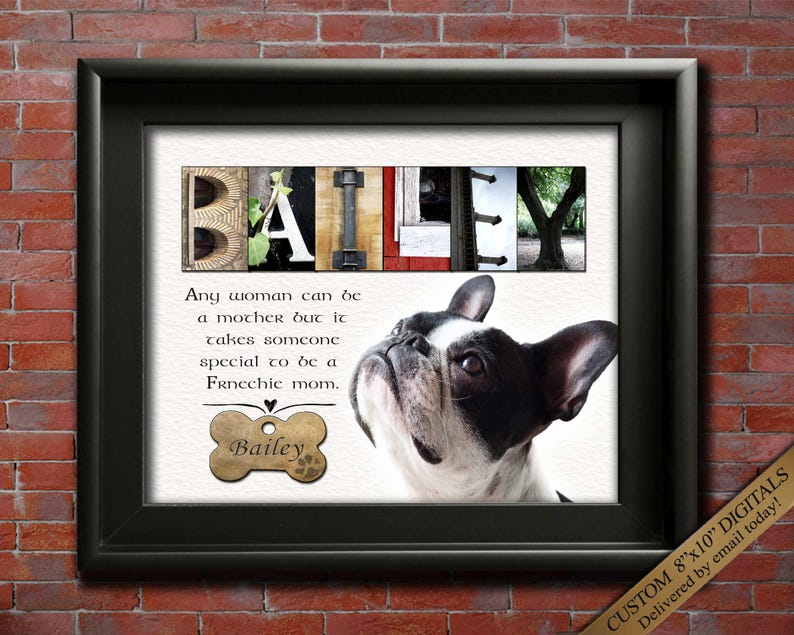 dog memorial gift with meaningful quote and pet portrait photo
