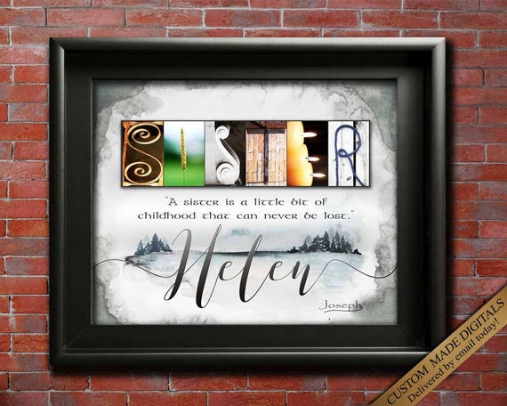 Sister Gift for Christmas Gift for Sister in Law Gift Sister - Etsy