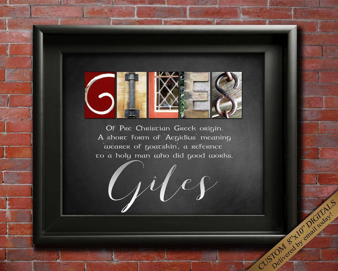 Surname Meaning Name Origin Gift Custom Family Name Meanings Christmas ...