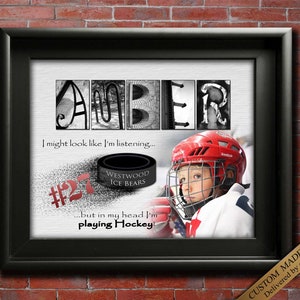 Hockey Player Gift award