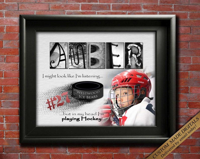 Hockey Player Gift award