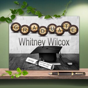 Personalized Graduation Scroll Gifts Mom Dad Grandma grandpa uncle aunty