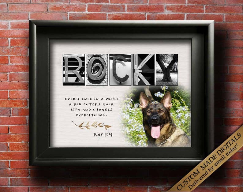 Custom Dog Gifts Dog quote gifts
