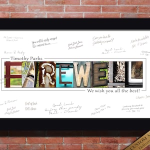 Abschiedsgeschenk Abschiedsgeschenk Für Freund Beste Mitarbeiter Geschenke Signierbares Abschiedsgeschenk Für Mitarbeiter Abschiedsgeschenk Für Chef AbschiedsGästebuch