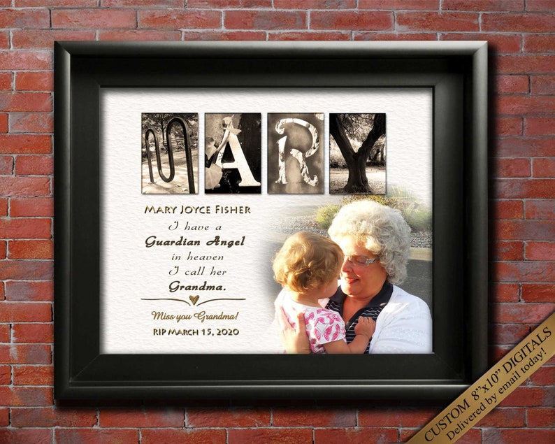 Memorial Gift Grandma Memorial Gift for Grandma Loss of Etsy