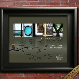 Gift for graduation for her custom made.