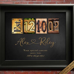 Anniversary Gift for husband and wife couple