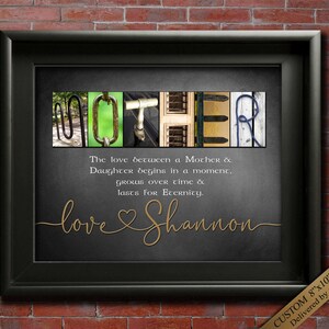 Fernmutter von Sohn am Muttertag von Tochter, Weihnachtskarte Mutter Alternative, Geschenke für Mutter von Tochter Personalisierte DIGITAL