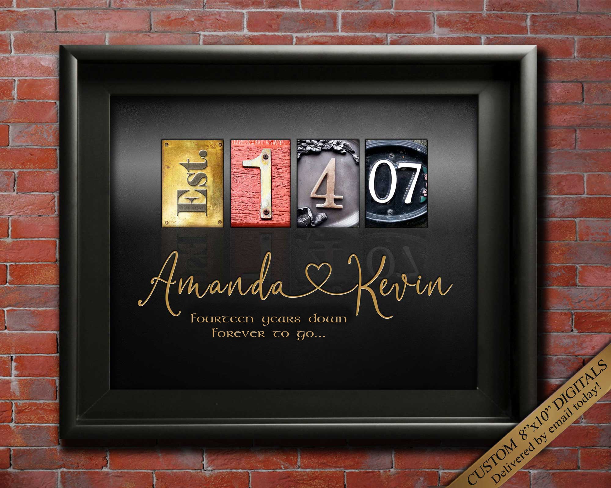 12th Anniversary Gift Ideas Twelve year Wedding Anniversary Etsy 12th Anniversary Gift Ideas Twelve year Wedding Anniversary Etsy
