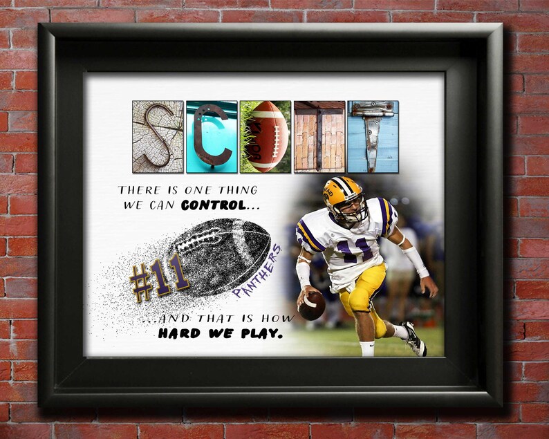 Football Player Gift Ideas, Senior Night Gifts Awards High School