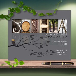 personalized Graduate name gift print