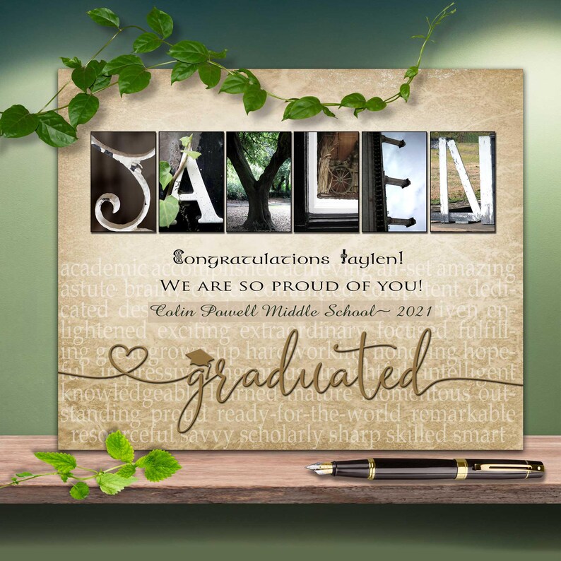 Personalized Graduation Gifts Mom Dad Grandma grandpa uncle aunty