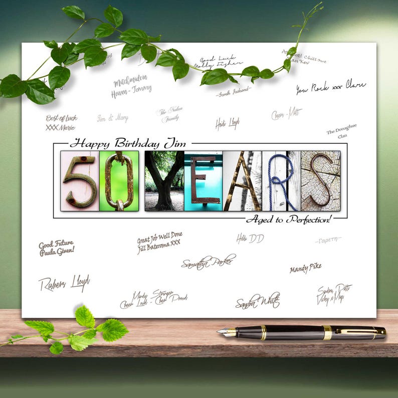 50th Birthday Gift for Him Dad Husband