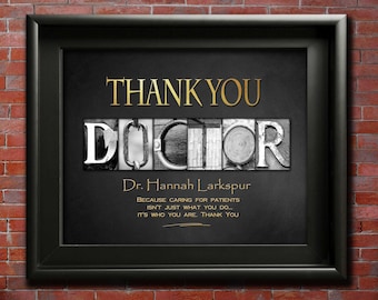 Doctors Day Gift, Doctor Appreciation, Gift for Doctor's Day 2024 CUSTOM DIGITAL