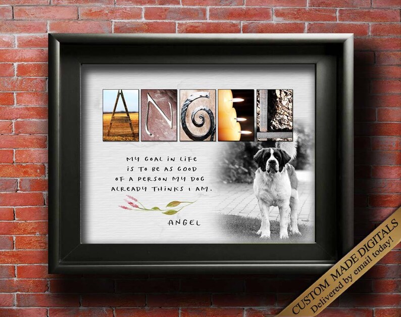 Custom Dog Gifts Dog quote gifts