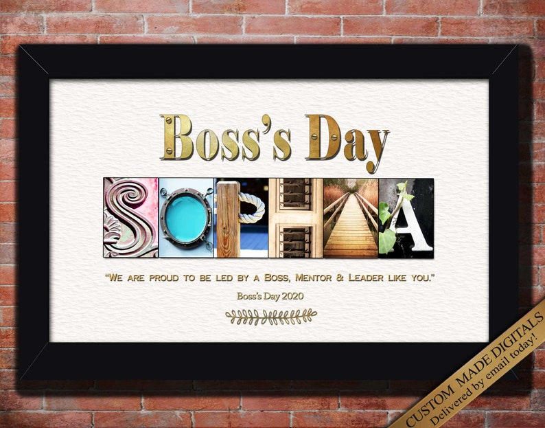 Gift For Boss Day 2021 Boss's Day Gift Ideas Personalized