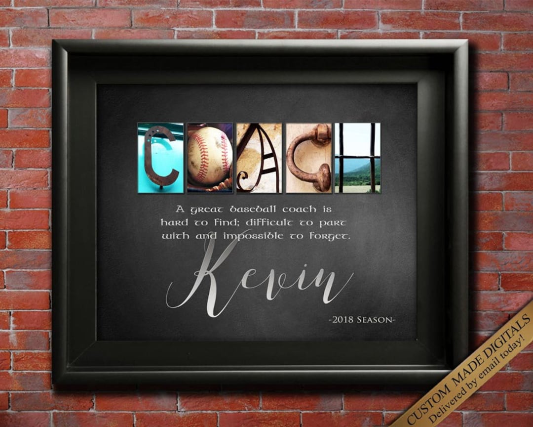 Coach Gift, Coach Retirement, Coach Appreciation, Basketball Hockey