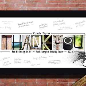 Geschenk für Hockey-Trainer Personalisierte Geschenke für Hockey-Trainer Danke Hockey-Trainer Geschenk, Trainer-Teamgeschenk, Trainer druckbar