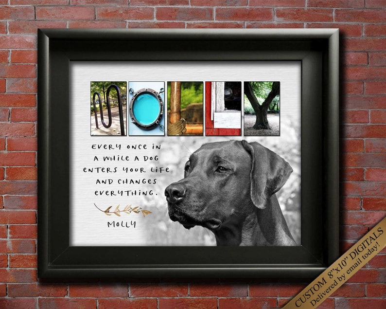 Custom Dog Gifts Dog quote gifts